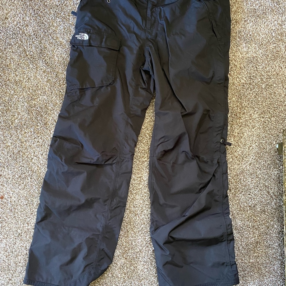 North face snow pants womens XL black